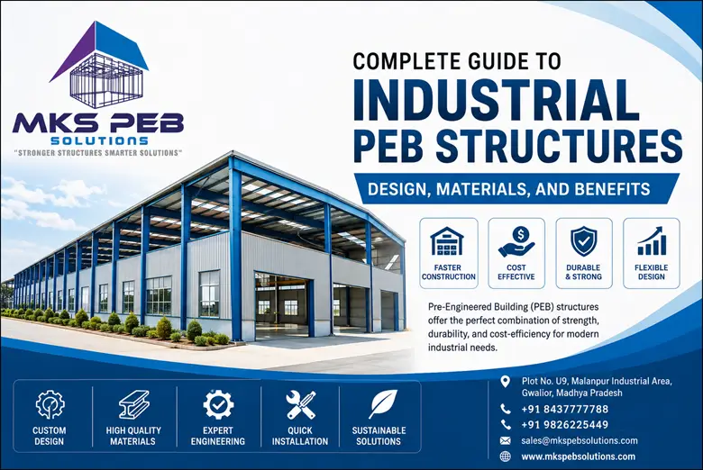 Complete Guide to Industrial PEB Structures: Design, Materials, and Benefits